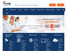 Tablet Screenshot of healthtechcorp.com